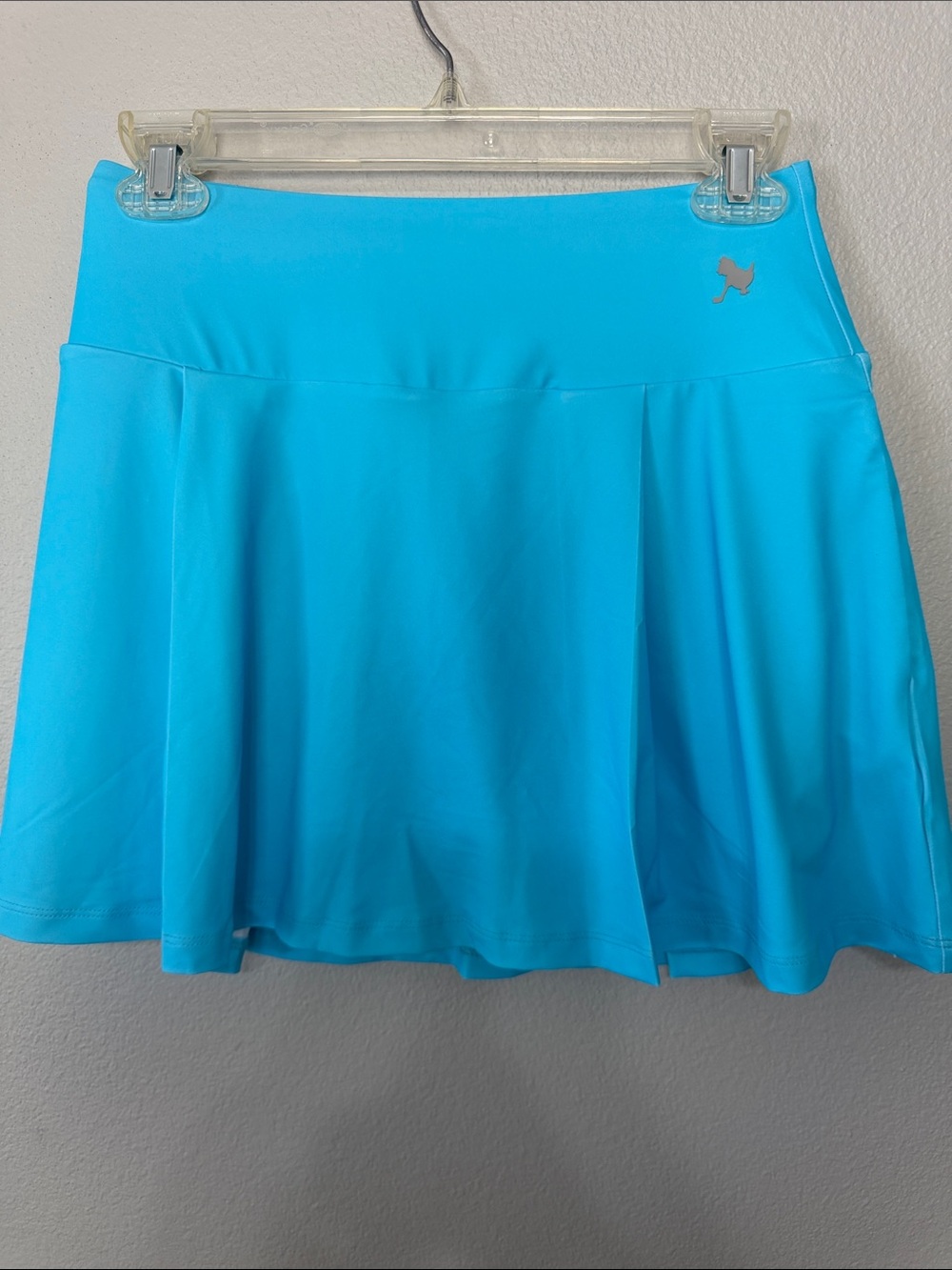 Birdie Bound Golf Bright Blue Circle Skirt - Flared Active Skirt Small NWOT